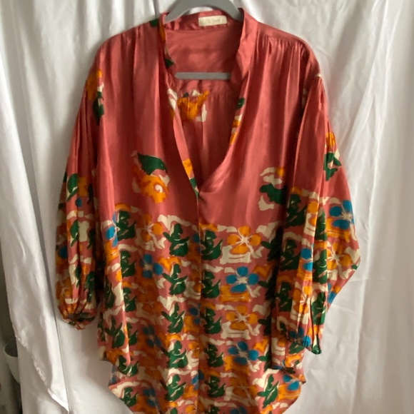 Mes Demoiselles silk blouse, Large - Picture 1 of 6